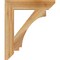 Ekena Millwork Imperial Slat Rough Sawn Bracket, Western Red Cedar, 4"W x 22"D x 26"H BKT04X22X26IMP06RWR - alternate 3